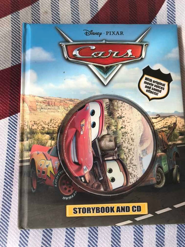 Disney Cars Storybook And Cd Como Nuevo!!!