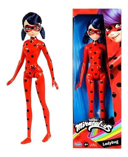 Muñeca Ladybug Miraculous Serie Heroes Juguete Niña Original