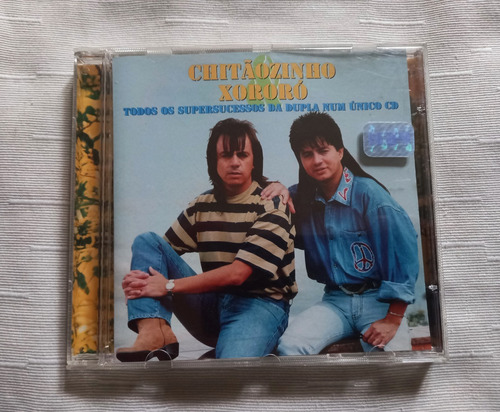 Cd Chitãozinho & Xororó - Todos Supersucessos Dupla Único Cd (Usado)