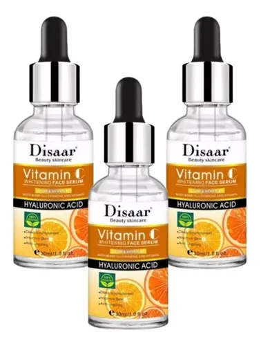 comprar Pack 3 Serum Vitamina C + Acido Hialuronico Disaar 30ml comprar Pack 3 Serum Vitamina C + Acido Hialuronico Disaar 30ml