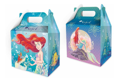Caixas Surpresas - Festa Ariel - A Pequena Sereia