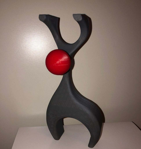 Rudolph The Red Nosed Reindeer Mod- Escultura