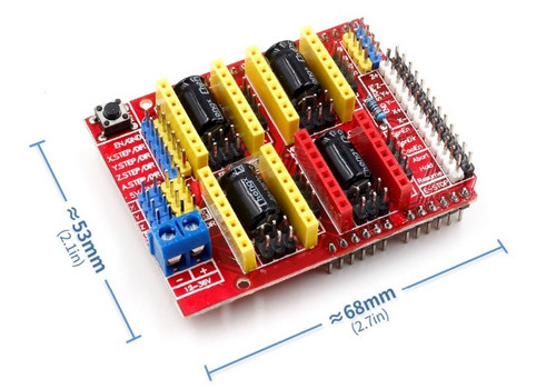 Módulo Shield Cnc V3 Arduino  Cnc - Impresora 3d