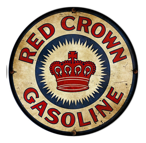#18 - Cuadro Decorativo Vintage Retro / Publicidad Red Crown