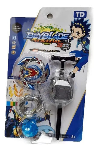 Beyblade Burst B-104 Starter Winning Valkyrie, Leer Descrip Azul