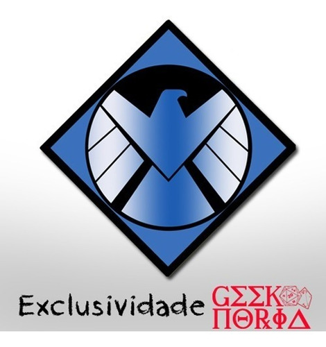 Placa Criativa Decorativa Personalizada Agents Of Shield