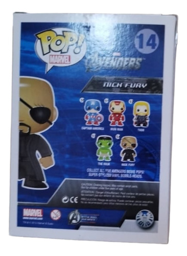 Funko Pop Nick Fury 14 Original Avengers