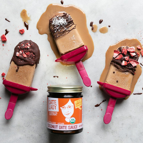 Salsa De Coco Y Dátil Orgánica | Caramelo Vegano Sin Lácteos