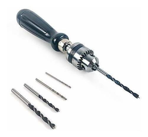 Pin Vise Hand Drill Bits Micro Mini Twist Bright Bits S...