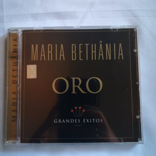  Maria Bethânia Oro Grandes Éxitos Cd Nuevo Sellado / Kktus