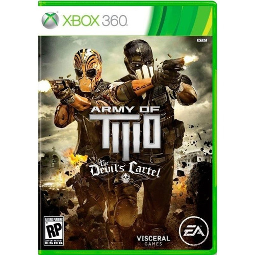 Army Of Two The Devils Cartel Xbox 360 Mídia Física Lacrado