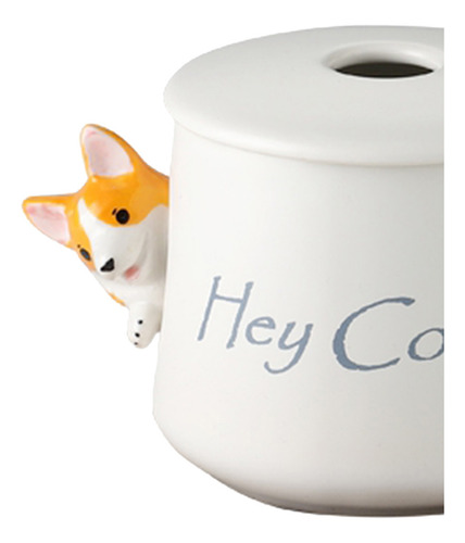 400-500ml 3d Corgi Taza De Cerámica Patrón De Perro Taza