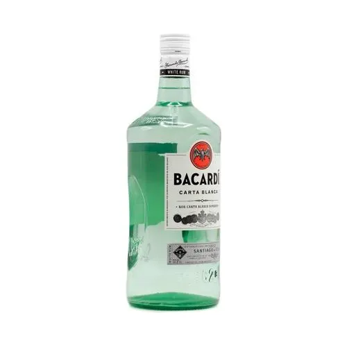 Bacardi Ron Carta Blanca 1.75 L - mL a $74