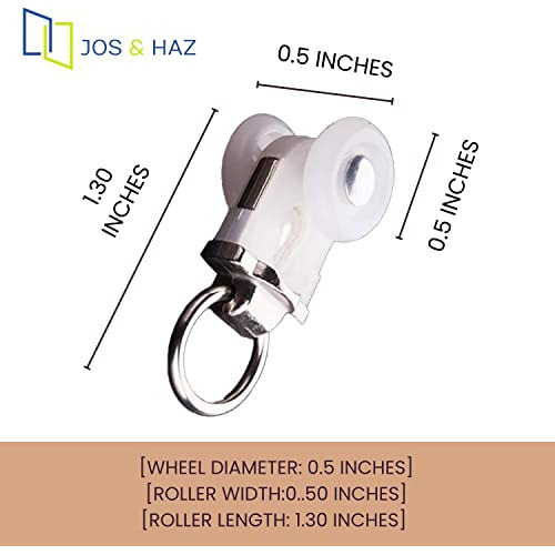 Accesorios Riel De Cortina Mf016w (paquete De 10 Corred...