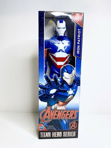 Muñeco Iron Patriot Avengers 30 Cm Original - Woopy