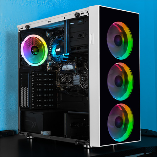 Xtreme Pc Gaming Computadora Intel Core I9 12900 32gb Ssd 1tb Wifi Dragonfly White