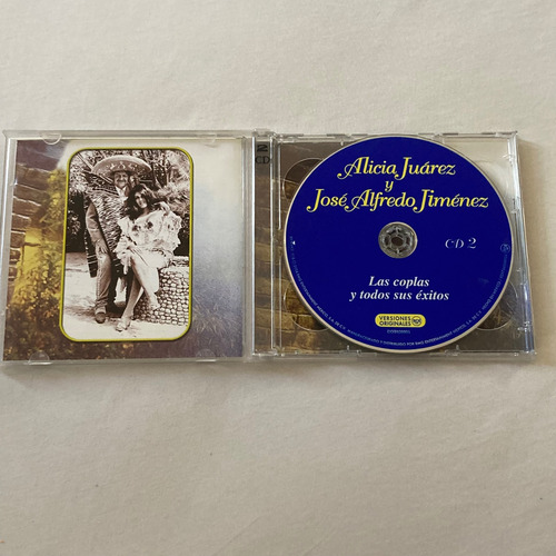 José Alfredo Jiménez / Las Coplas Y Sus Exitos Cd X2 2004 Mx Edición Limitada (Usado)