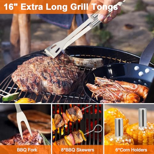 Juego De Herramientas Para Barbacoa Anpro, Accesorios Para A