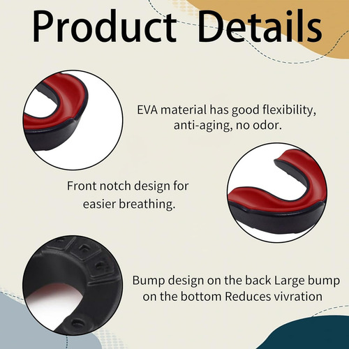2 Pcs Protector Bucal Deportivo Para Adultos, Protector