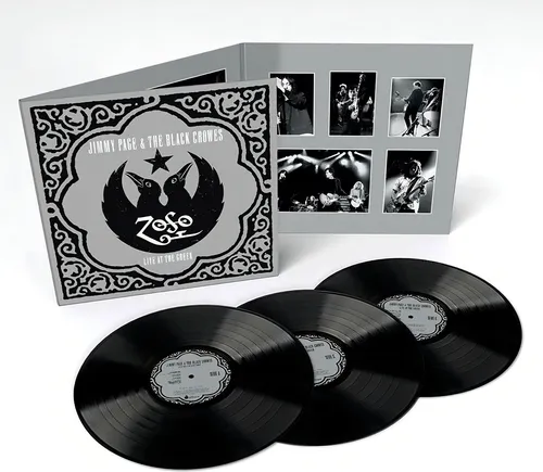 Jimmy Page The Black Crowes vive en el griego Vinilo 3 LP
