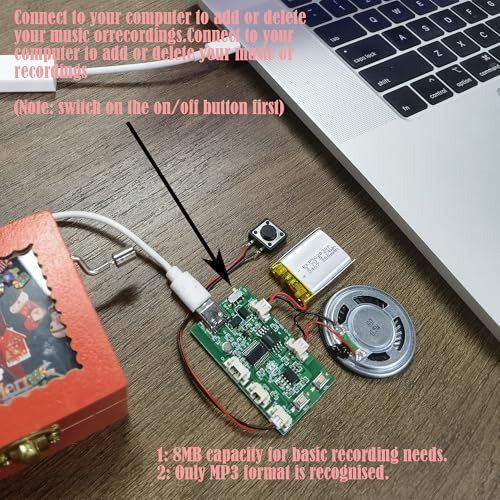 Gikfun Pack: Mdulo De Sonido Grabable Para Proyectos Diy