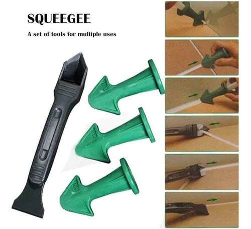 Kit De Boquillas Pegamento De Vidrio Calafateo De Silicona