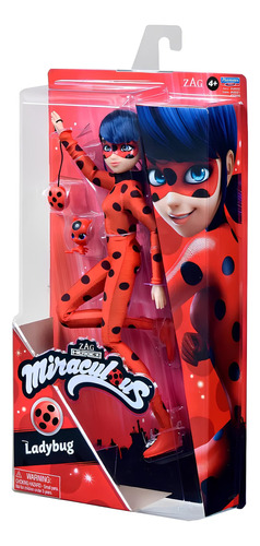 Boneca Ladybug Miraculous Playmates Toys 26cm
