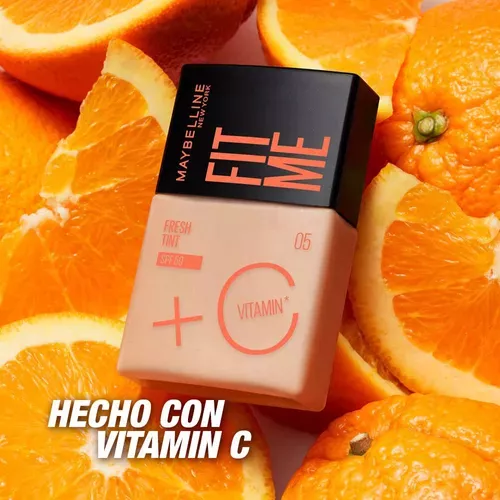 Comparando bases de maybelline, FIT me matte sin poros v/s FIT me Fresh  tint+ vit C 