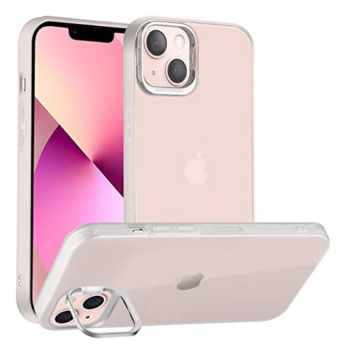 Cttfuav Diseño Para iPhone 13 Case, Slim Clear Phone Case Wi