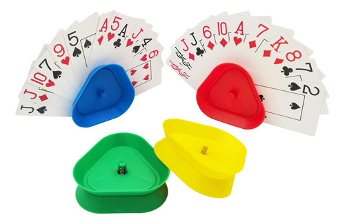 Tarjetero Con Forma Triangular De Clamp Hand Poker