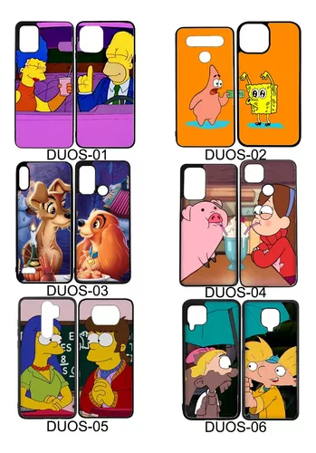 Funda personalizada de Cus2mize a juego de parejas de las cosas