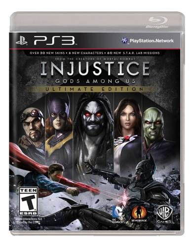 Injustice Gods Among Us Ultimate Edition Ps3 Físico Seminovo (Recondicionado)