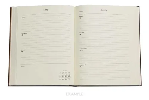 Agenda 2023 Madama Butterfly,t.flexible Vista Semana Mini