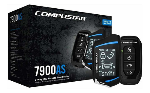 Compustar Cs7900-as Paquete De Al Y Arranque Remoto Todo En 