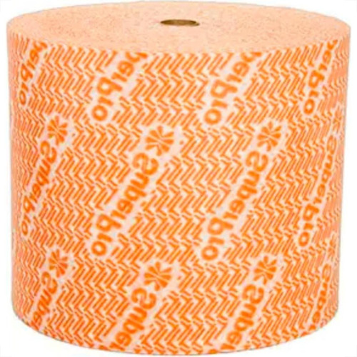 Pano Multiuso Superpro Bettanin Perfex Laranja Com 30m X 0,2
