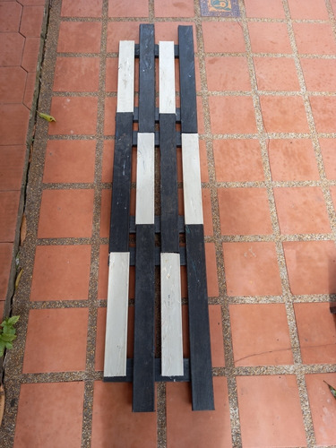 Imagen 6 de 9 de Tablilla Plastica Maciza 2cm X 7cm X 190cm Madera Plastica