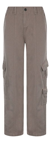 (kh-s) Pantalones Vintage De Cintura Baja Aesthetics 2000s L
