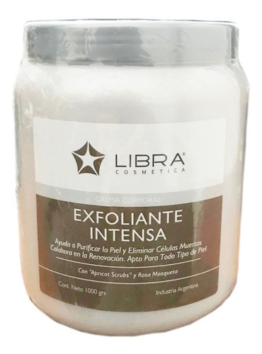 Crema Exfoliante Intensa  Corporal Libra 1k 