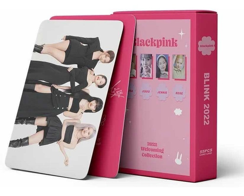 55 Photocards Black Pink - Welcoming C 2022