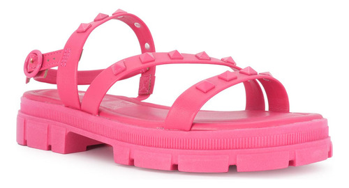 Sandalia Plataforma Plana Para Mujer Moleca Raven Estoperole