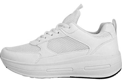 Tenis Urbano Retro Next & Co 3515 Blanco Mujer