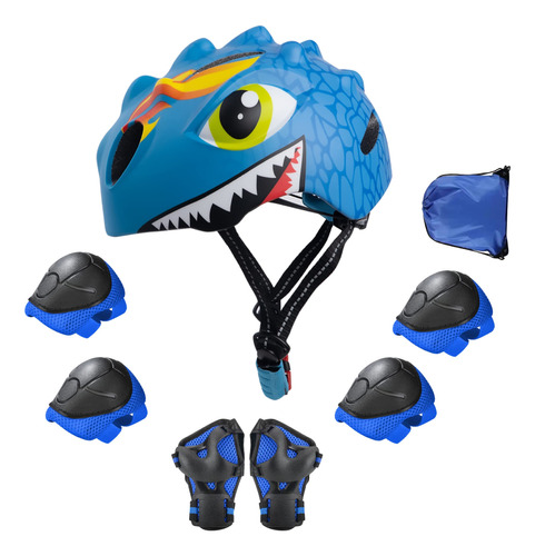 Casco De Bicicleta Para Ninos De 2, 3, 4, 5, 6, 7, 8 Anos De