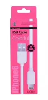 Cable Cargador Dato iPhone 6 7 8 X Xs Xr Xs Max Ipda Pro