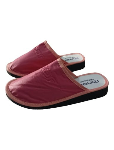 Pantuflas Dama Mujer Nena Juvenil Cuerina