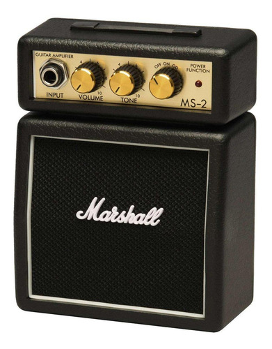 Amplificador Marshall Micro Amp MS-2 Transistor para guitarra de 1W color rojo