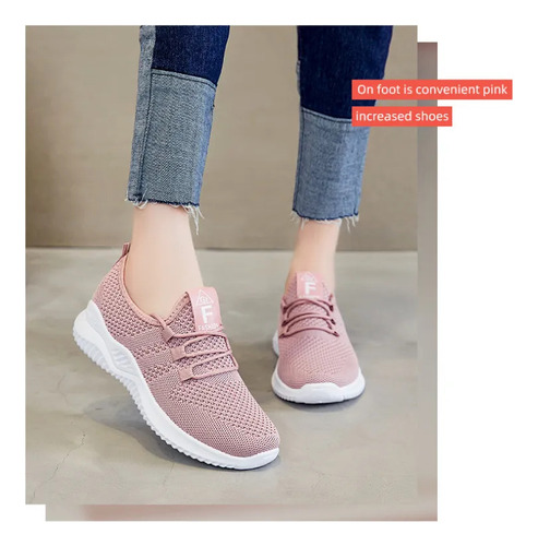 Zapatillas Correr Mujer Zapatos Deportivos Transpirables