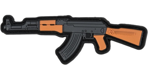 Parche Tactico Moral Ak47 Pvc Evike