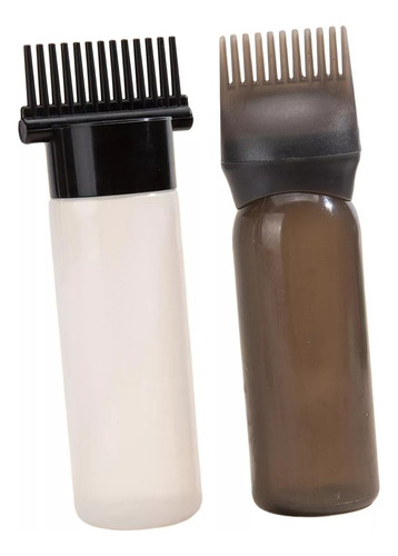 Aplicador De Aceite Para El Cabello Con Escala Graduada, Neg