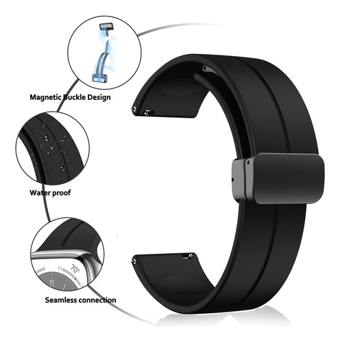 Correa De Reloj Compatible Con Timex Family Connect Senior,