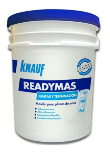 Mastique Pasta Profesional Drywall Knauf Readymas Cuñete 28k